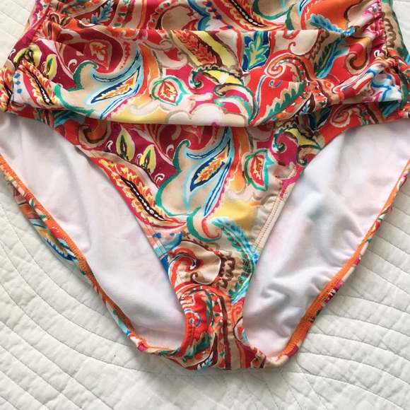 LRL Sunrise Paisley Mio One Piece Swimsuit 8 - Picture 5 of 12